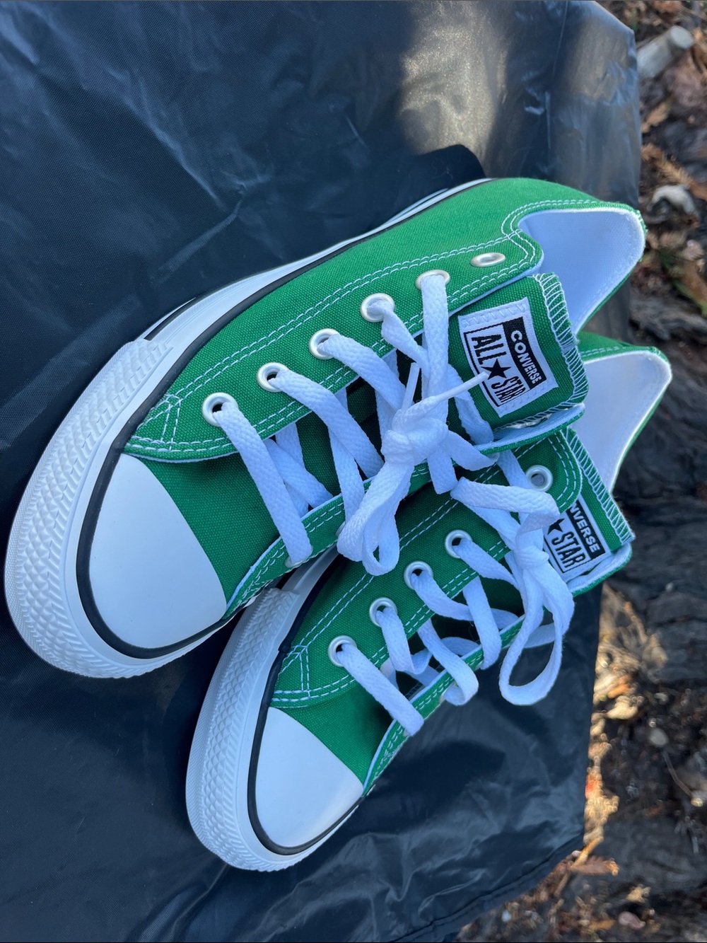 Converse Green Low Top Sneakers
